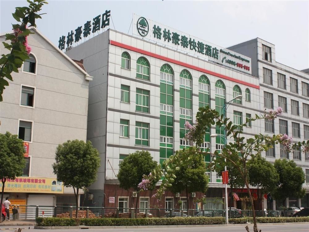 Greentree Inn Shanghai Wild Zoo Dachuan Freeway Express Hotel Exterior foto